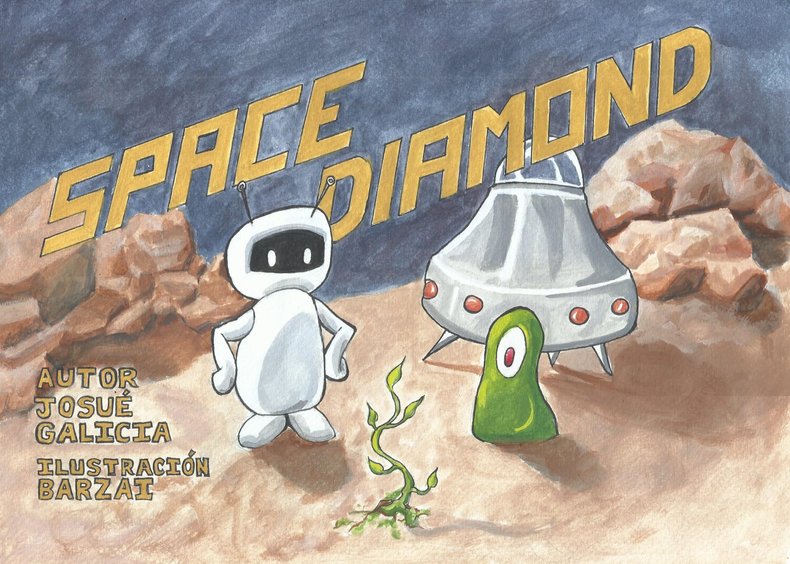 Ilustración del corto_artist 'Space Diamond'