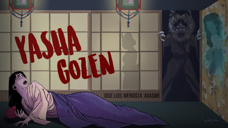 Ilustración del corto 'YASHA GOZEN'