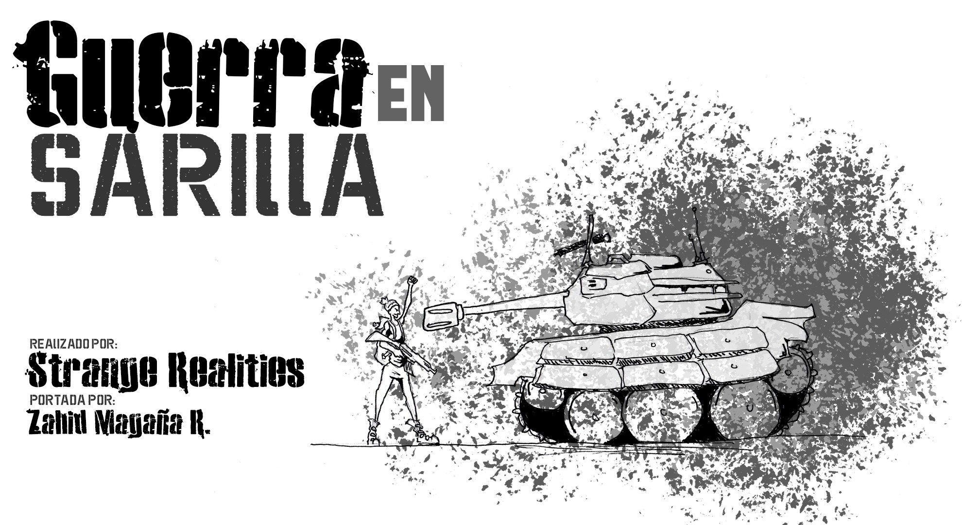 Ilustración del corto 'Guerra en Sarilla'
