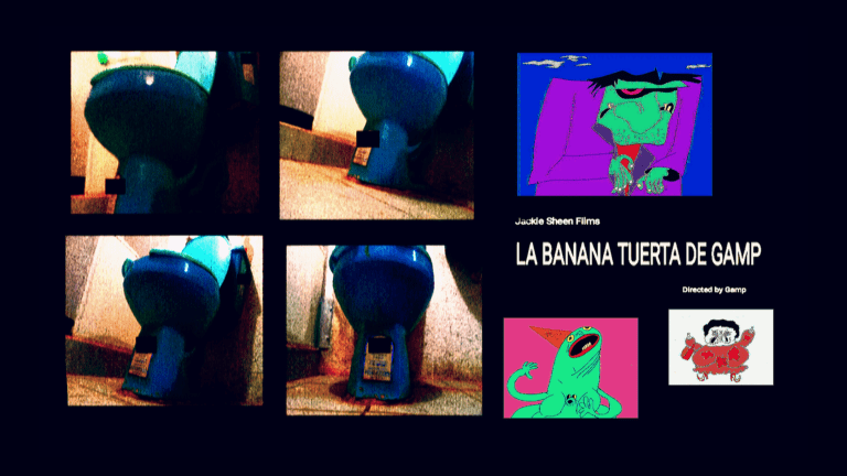 Ilustración del corto 'La banana tuerta de Gamp'