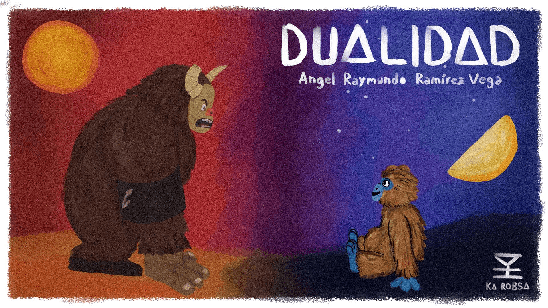 Ilustración del corto_artist 'Dualidad'