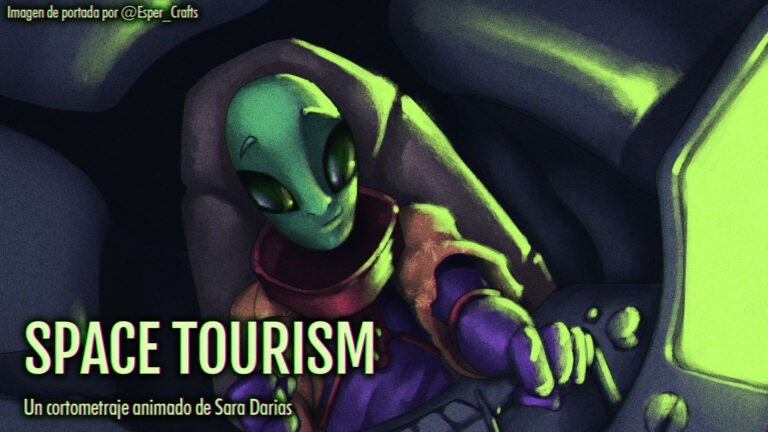 Ilustración del corto 'Space Tourism'