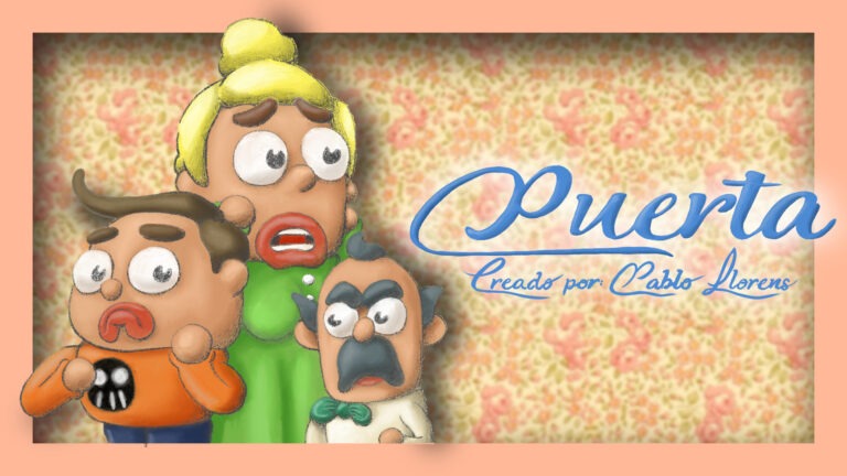 Ilustración del corto 'Puerta'