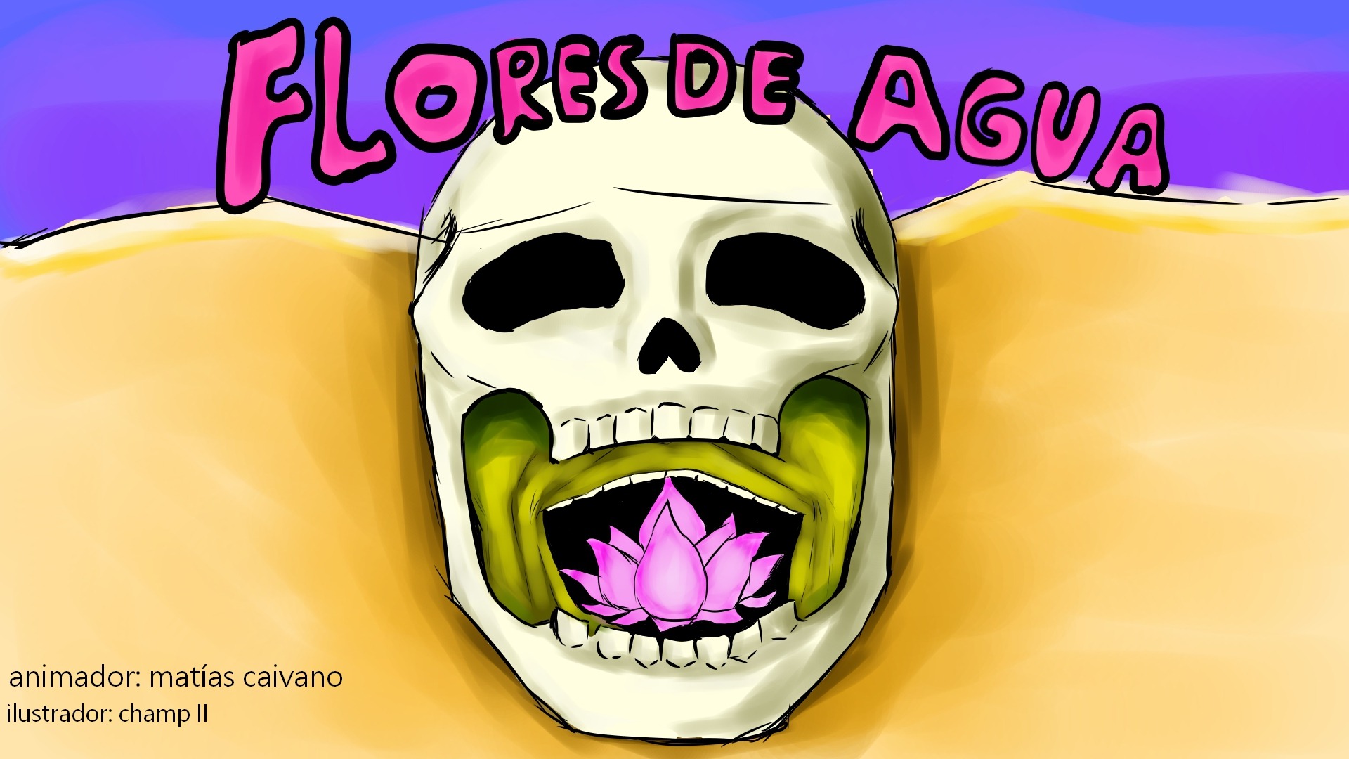 Flores de agua